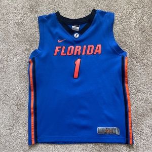 Nike Elite University Of Florida Gators #1 Kids Basketball Jersey. Size XL.